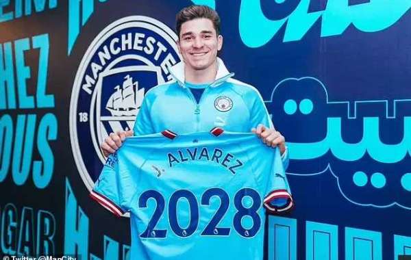 Manchester City gives Alvarez a weekly salary of 100,000, hoping that suitors can retreat in spite of difficulties